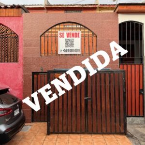 VENDIDA – CASA EN VENTA – 1.850 UF